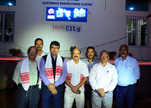 Chairman Sri Ramendra Narayan Kalita visited the Tech City recently